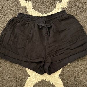 Aeropostale Black Women's Shorts